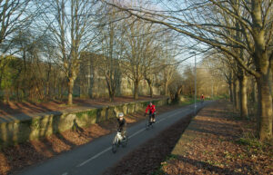 Mangotsfield Old Railway Station on Bristol and Bath Railway Path – via Matt Buck on Flickr Creative Commons