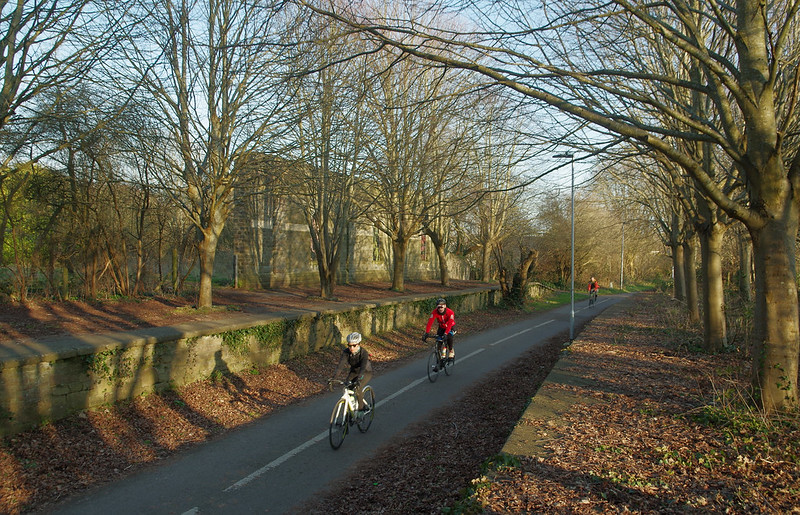 Mangotsfield Old Railway Station on Bristol and Bath Railway Path – via Matt Buck on Flickr Creative Commons