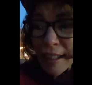 Cyclist left in tears by aggressive driver