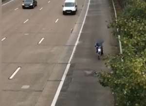 M25 cyclist