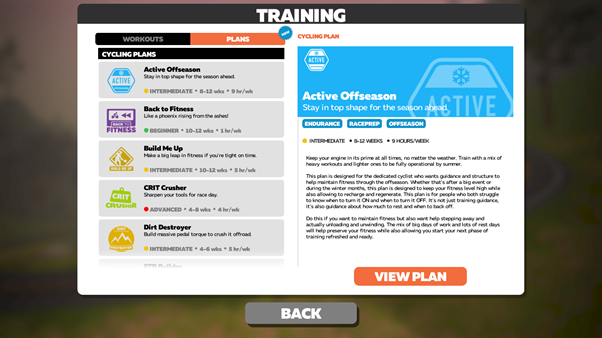 zwift training plan
