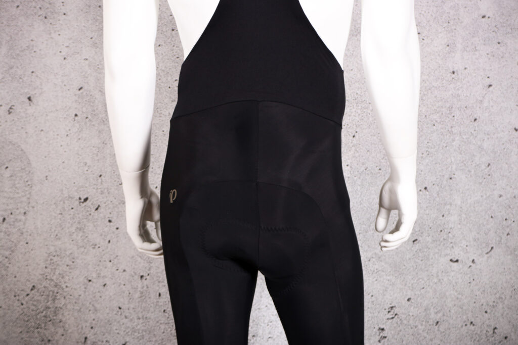 2021 Pearl Izumi Attack three-quarter Bib Tights – back detail.jpg
