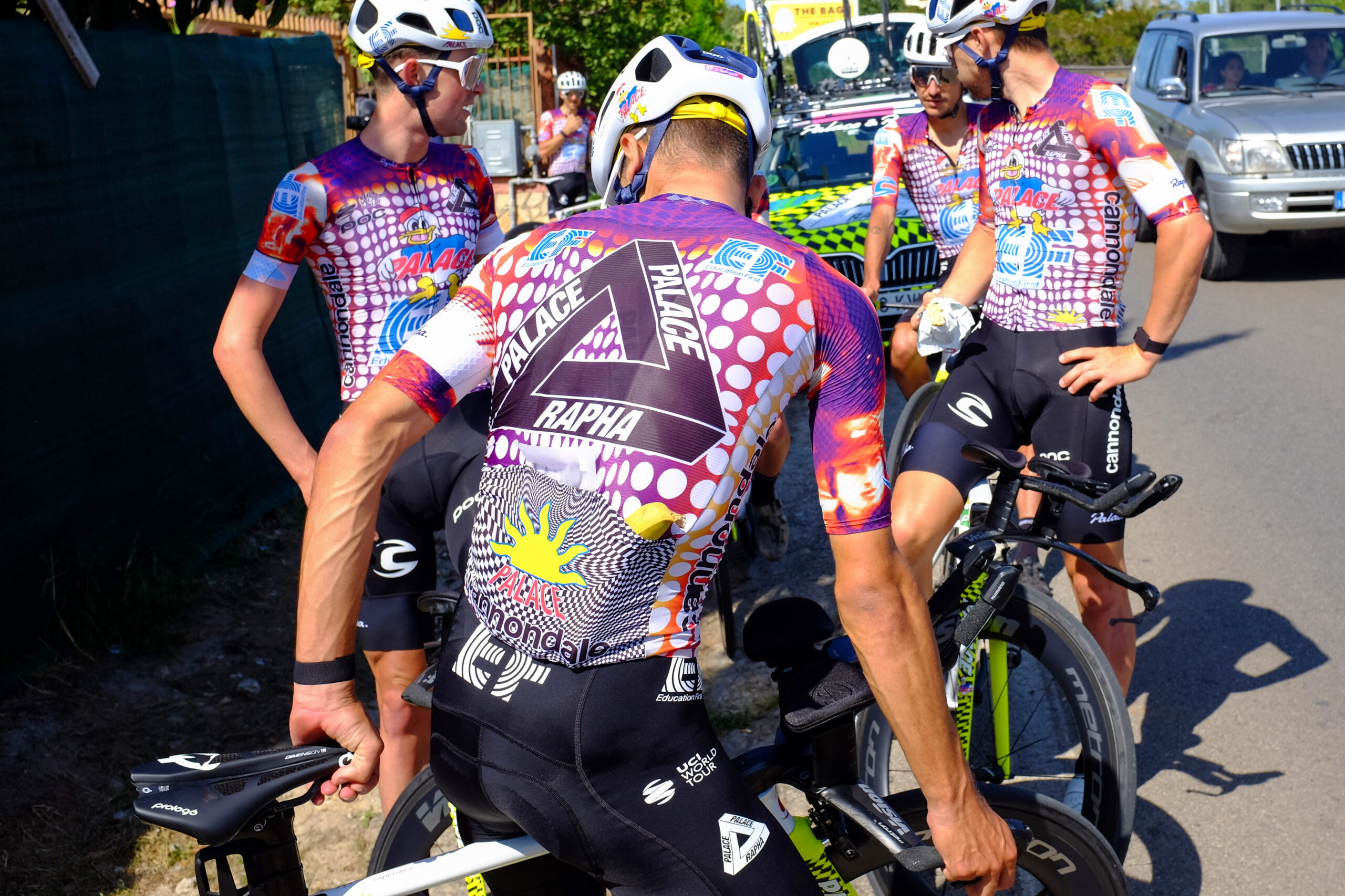 EF Pro Cycling Rapha + Palace (picture credit S J Hockett @dragcoefficient) (6)