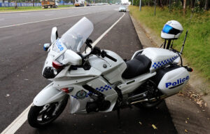 New Soiuth Wales Police motorcycle
