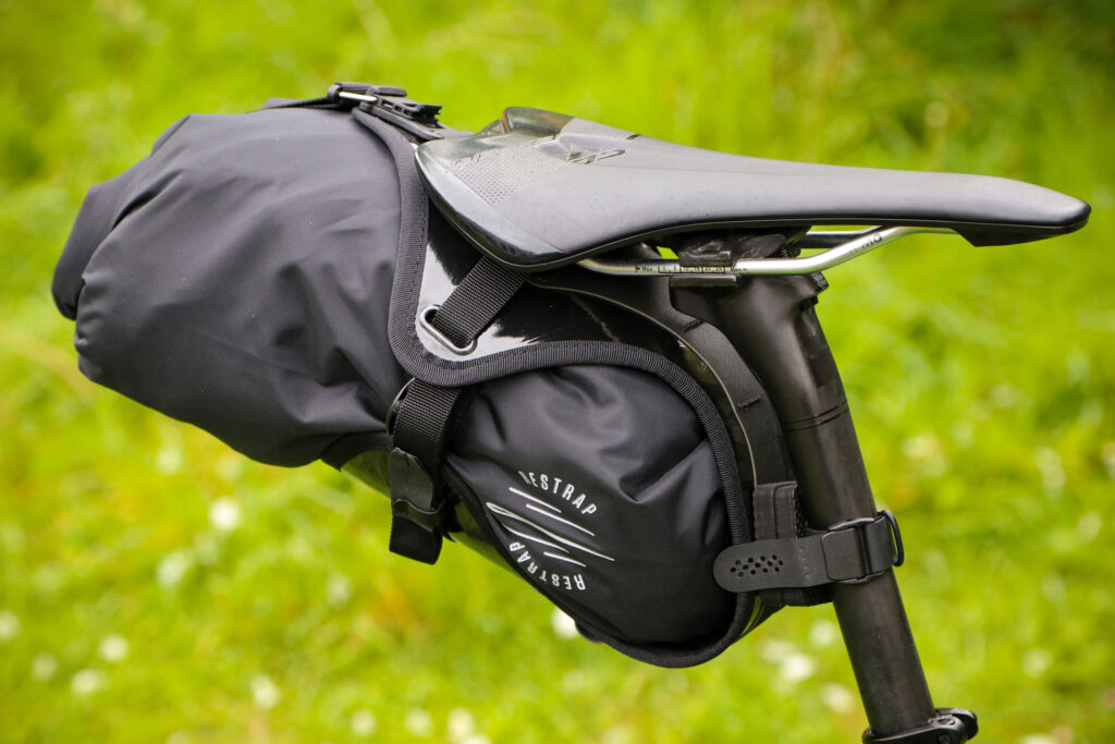 2020 Restrap Race saddle bag &ndash; on bike.jpg
