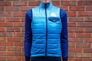 2021 Cafe Du Cycliste Women's Cycling Gillet Albertine Green Aqua.jpg