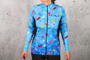 2021 Fat Lad At The Back Women's Fearless Fabulous Female Midweight Thermal Long Sleeve Cycling Jersey.jpg