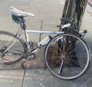 KHS cyclist’s bike via Betterstreets4kc