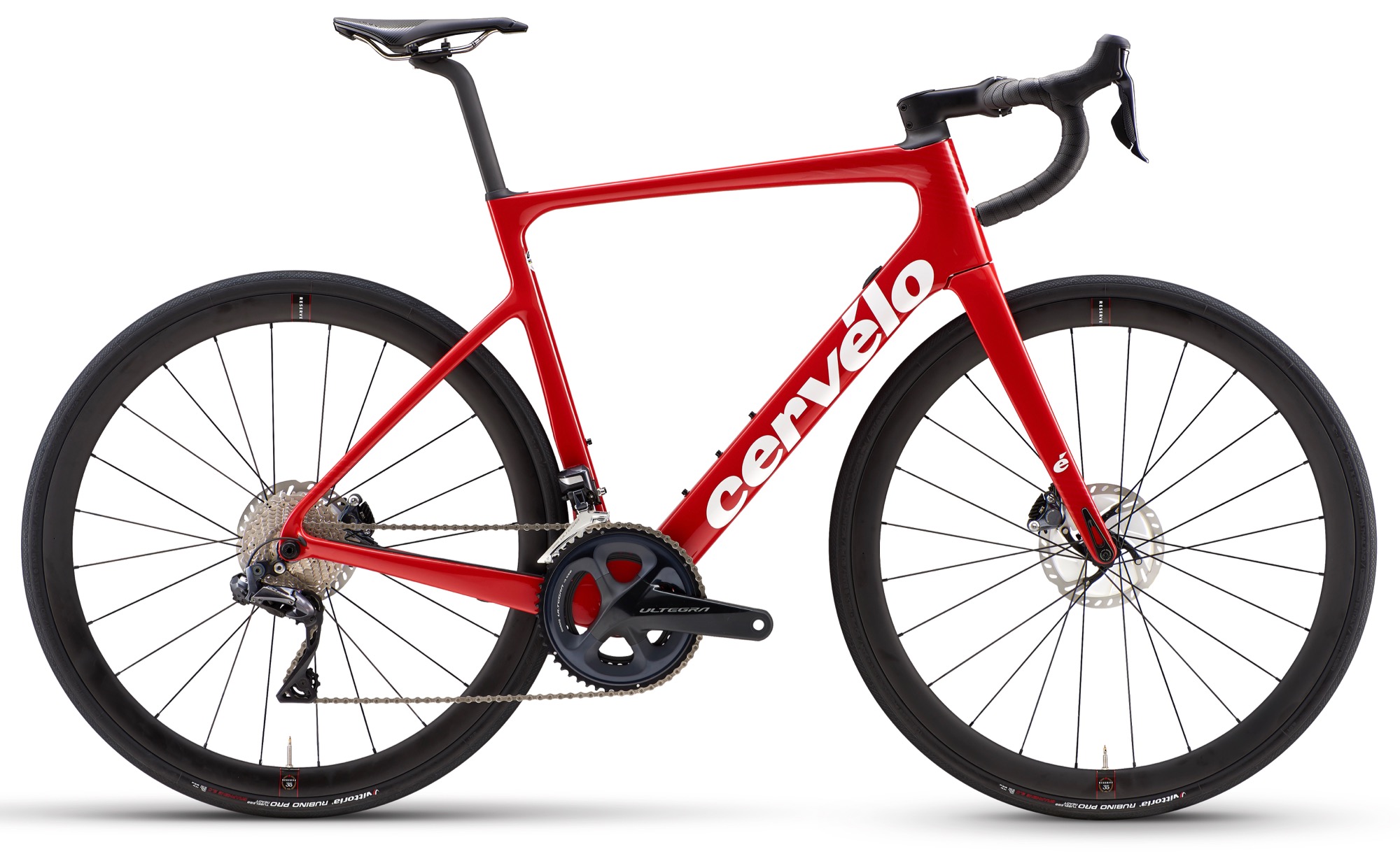 2021 Cervelo Caledonia-5 Ultegra Di2 red white PROFILE