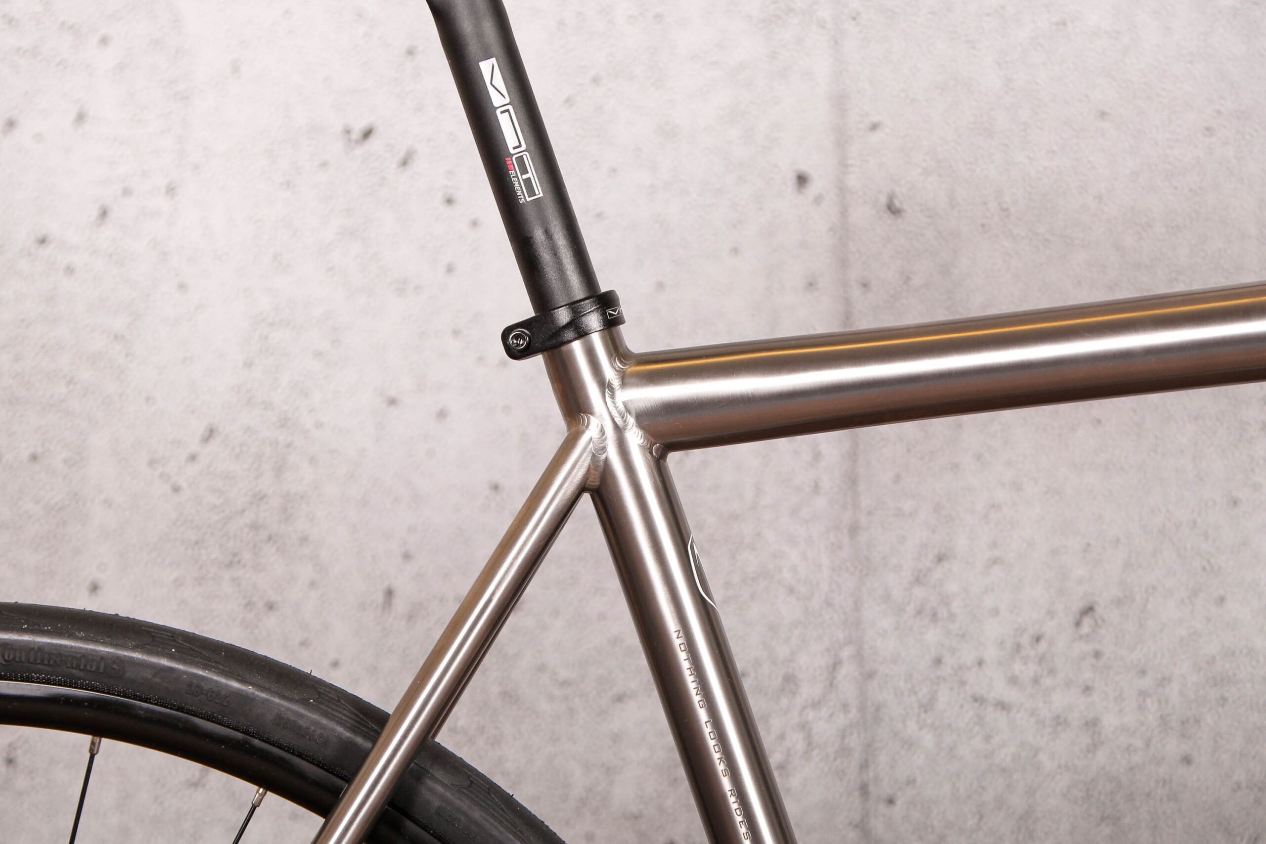 2021 Van Nicholas Ventus &ndash; seat tube junction