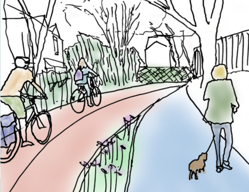 Bristol and Bath Railway Path Clay Bottom Wiggle proposed design (via Sustrans).PNG