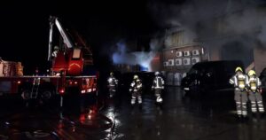 Barwell Business Park via LFB on Twitter