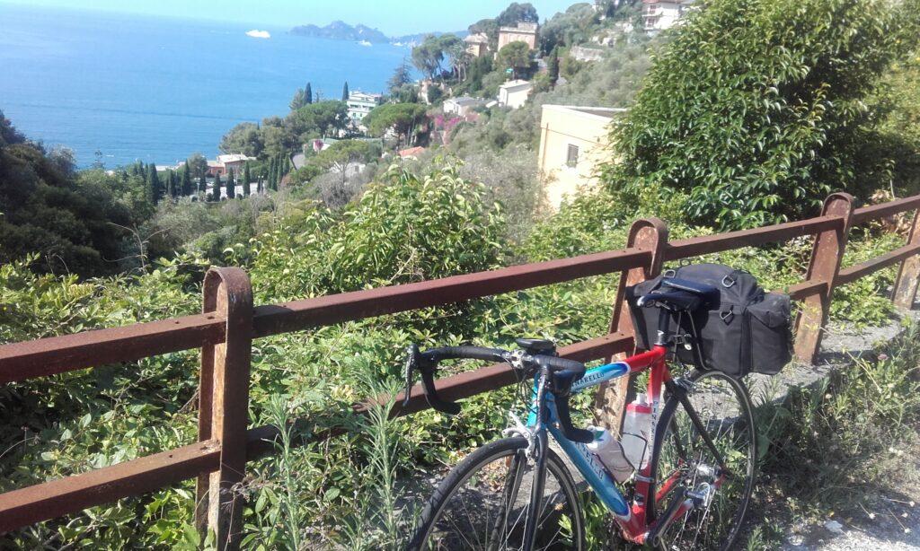 London to Rome Ligurian Coast – credit Jonathan Donald