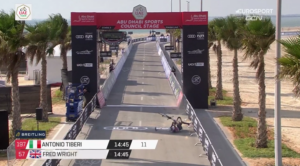 Antonio Tiberi crash UAE Tour
