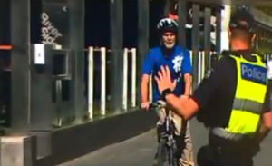 Police crack down on speeding cyclists in Melbourne with £900 fines