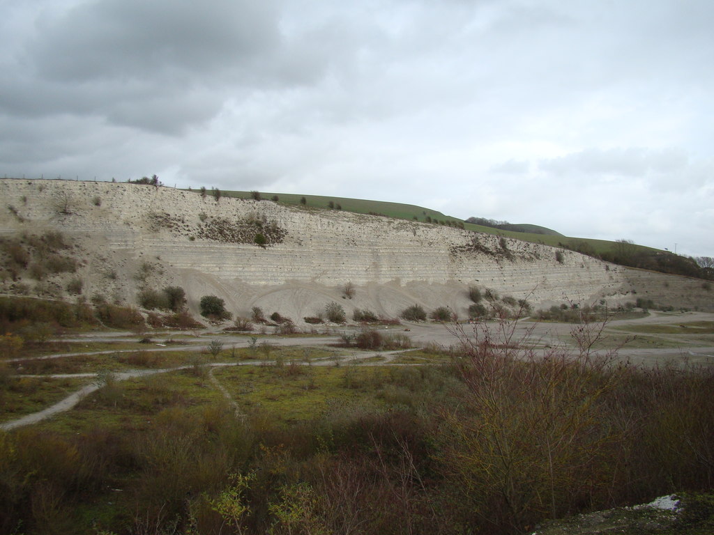 Southerham chalk pit near Lewes