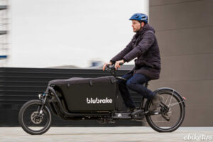 Blubrake_E-cargo bike_Man