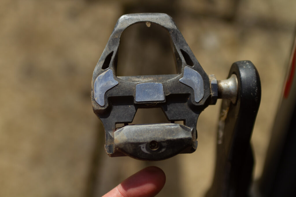 Worn Shimano Pedal Body