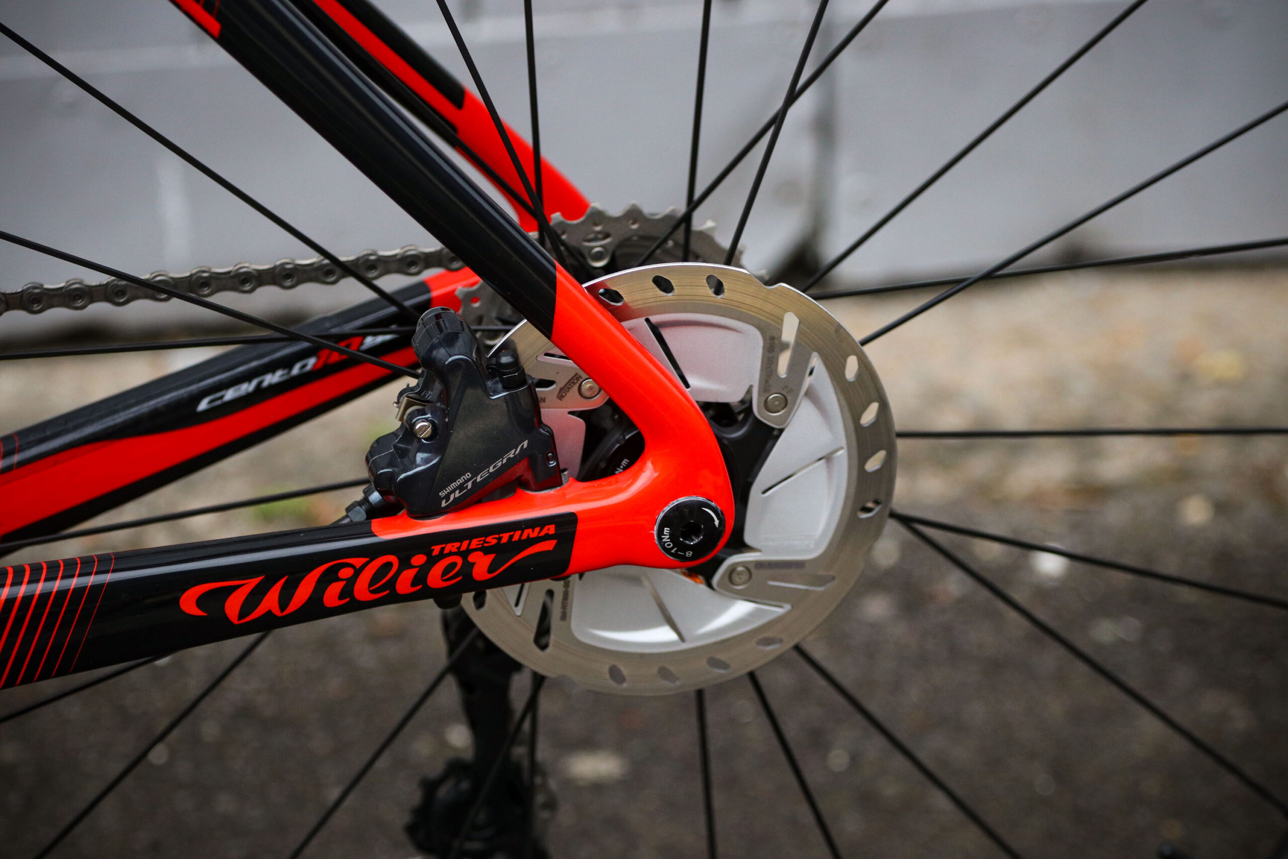 2021 Wilier Cento 10 SL – rear disc brake