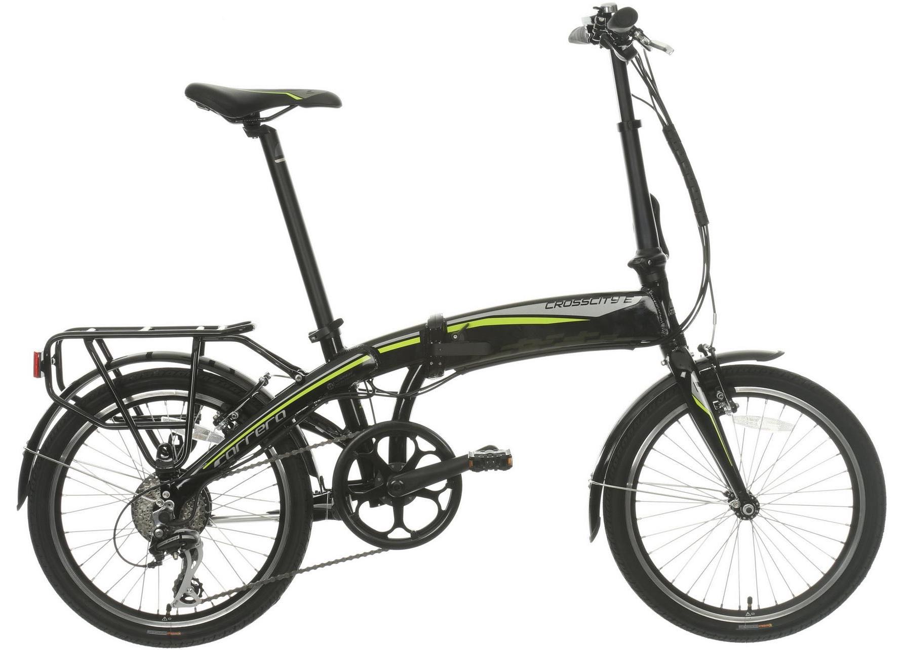 2021 Carrera Crosscity E folding bike &ndash; 1