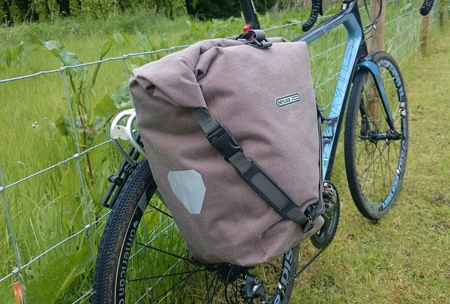 Ortlieb Single Back-Roller Urban Pannier – on bike