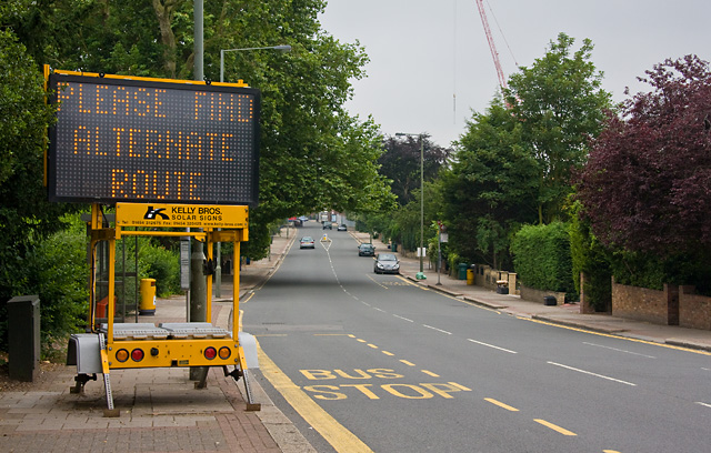 Please find alternate route – licensed on Geograph.org.uk by Martin Addison  under CC BY-SA 2.0