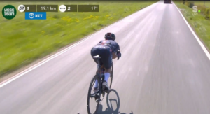 Richard Carapaz in supertuck at Liege-Bastonge-Liege 2021.PNG