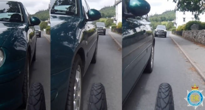 Cumbria Police close pass campaign