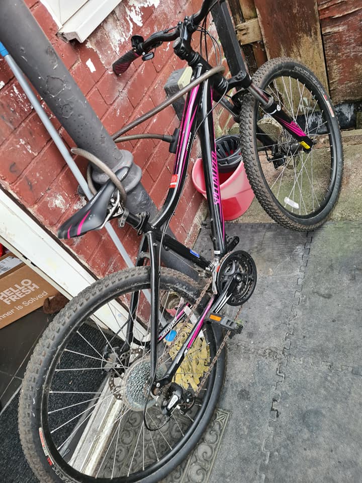 Stolen bike – Sara Evans 2