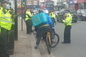 Police immigration check