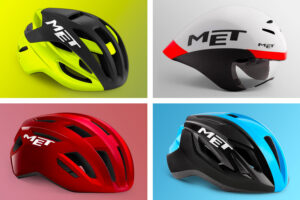 8 of the best road and time trial cycle helmets from MET May 2021