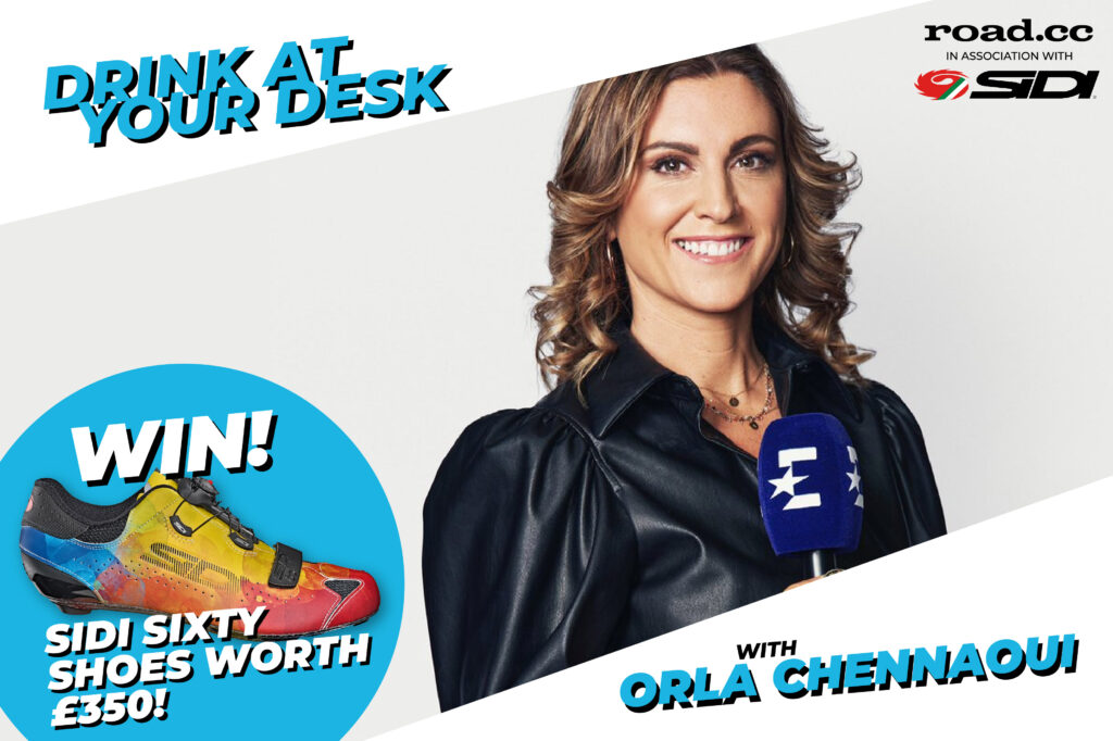 Drink At Your Desk Live! With special guest Orla Chennaoui