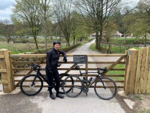Duke of Devonshire employs security guards to keep cyclists off estate