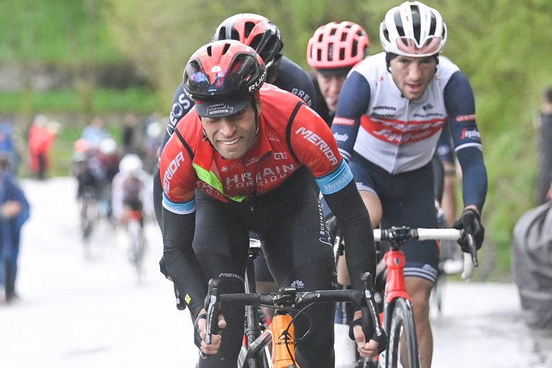 Mikel Landa on Giro d’Italia 2021 Stage 4 (picture LaPresse via RCS Sport)