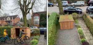 Leicester bike shed (Kavi Pujara)
