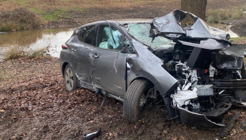 Richmond Park crash (via Twitter Royal Parks Police)
