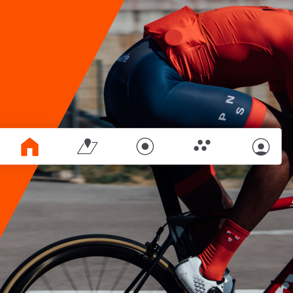 2021 Strava app layout