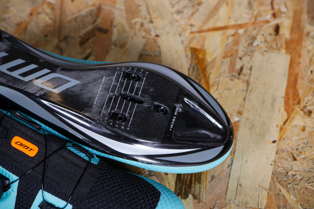2021 DMT KR3 Knit Road Cycling Shoes – sole toe.jpg