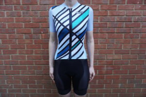 2021 Santini Eco Sleek Raggio Women's Short Sleeve Jersey front.JPG