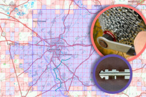 John's blog: VeloViewer tile-bagging, Abus lock cleverness, lockrings & more
