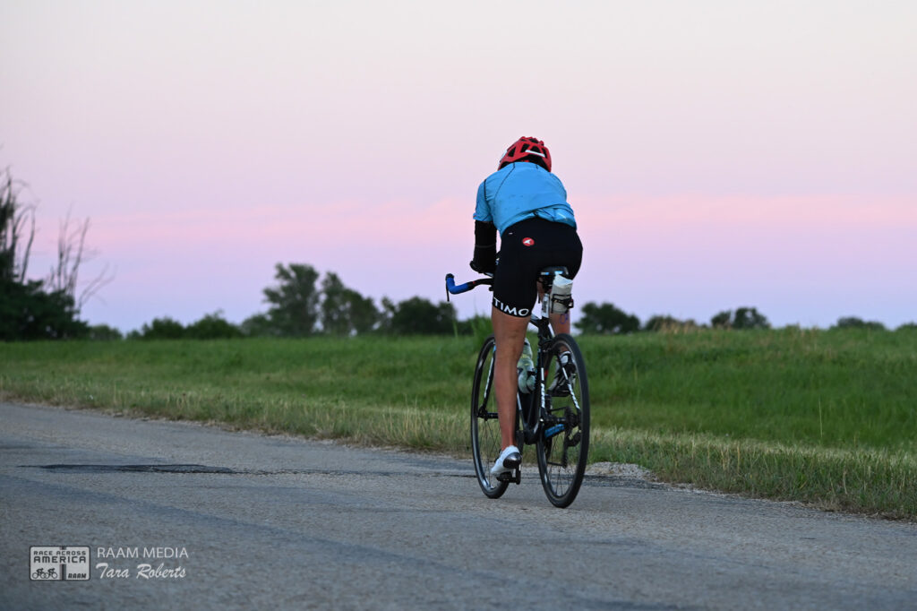 Leah Goldstein Race Across America – credit Tara Roberts Moosey Productions