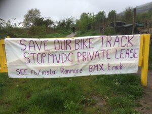 Save our bike track ranmore park – via Facebook