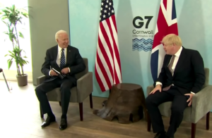 Boris Johnson Joe Biden