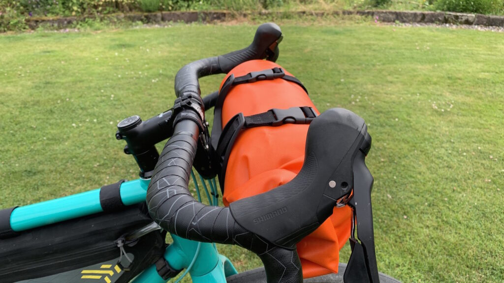 2021 Aeroe Spider Handlebar Cradle on bike side