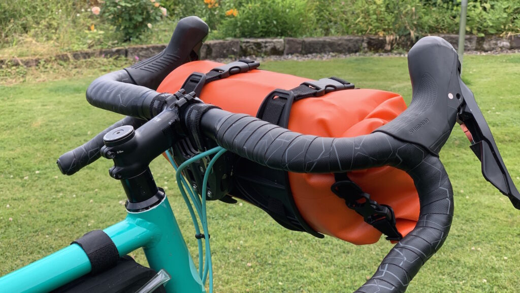 2021 Aeroe Spider Handlebar Cradle on bike side rear