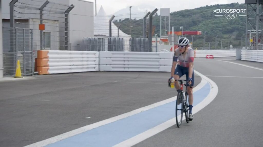 Geraint Thomas Olympic road race