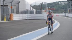 Geraint Thomas Olympic road race