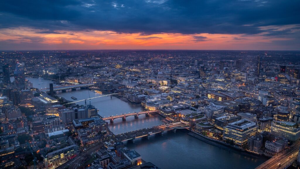 London skyline