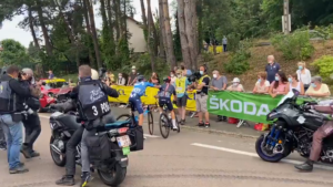 Michal Kwiatkowski Enric Mas scuffle