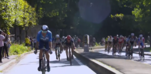 Tour de France peloton speed camera